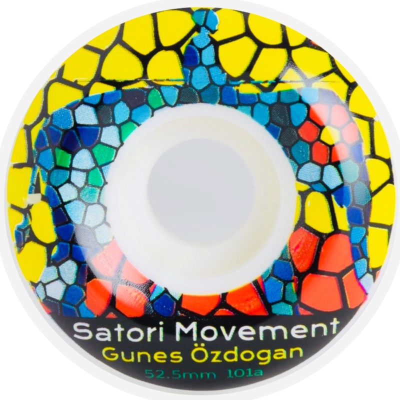 Gunes Ozdogan 101a Stained Glass Pro Conical Wheels (52.5mm) 101A 52.5 MM