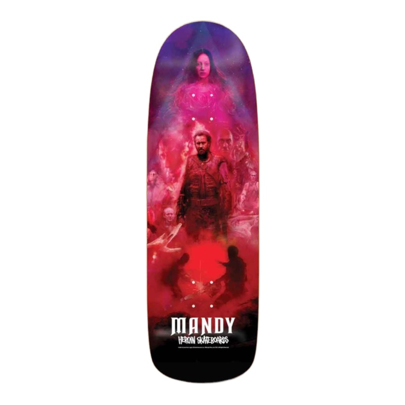 Heroin Mandy Poster Shaped Deck 9.6 9.6