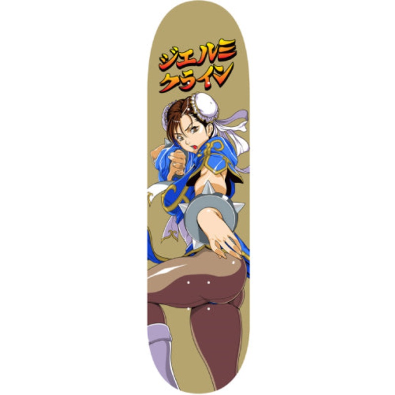 Hook-Ups Jeremy Klein Chun Li 2 Skateboard Deck 8.25″ 8.25″