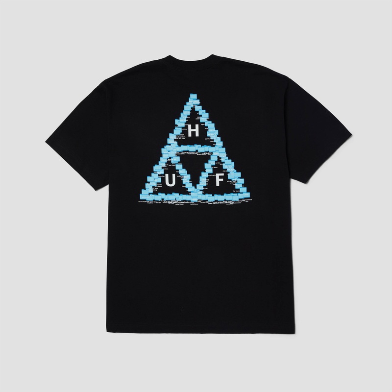 HUF Desktop Shortsleeve T-Shirt Black Small