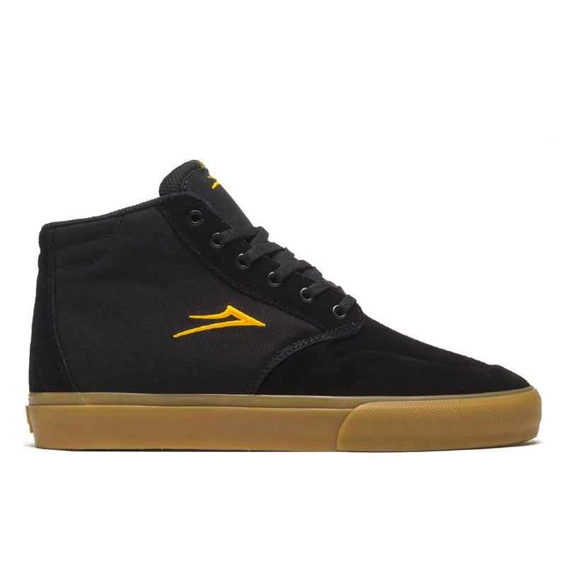 Lakai Riley 3 High – Black/ Gum UK 6