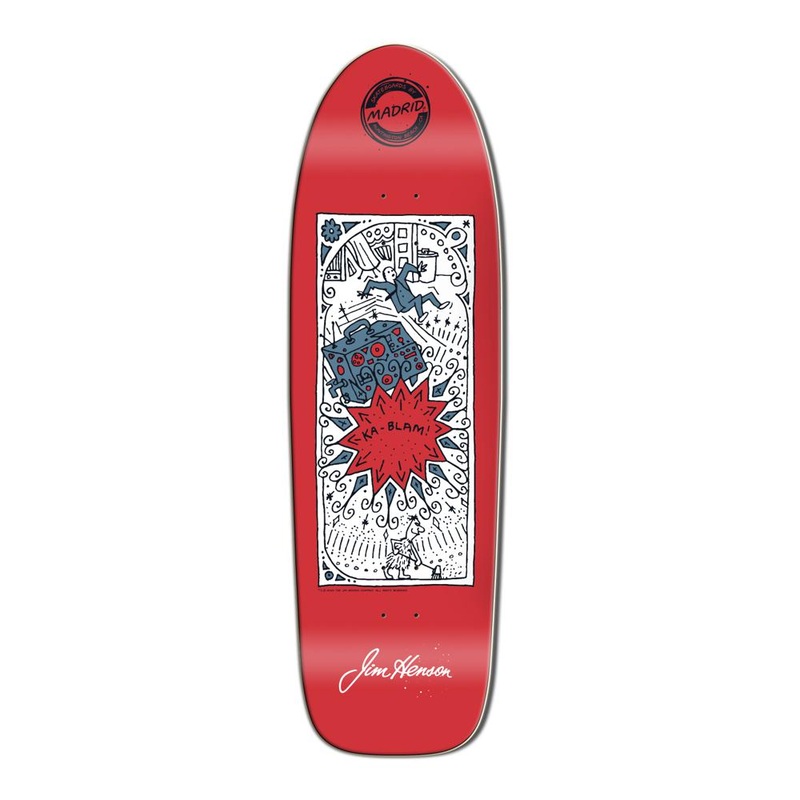 Madrid JIM HENSON KABLAM 8″ / 9.8″ Skateboard Deck Street 8″
