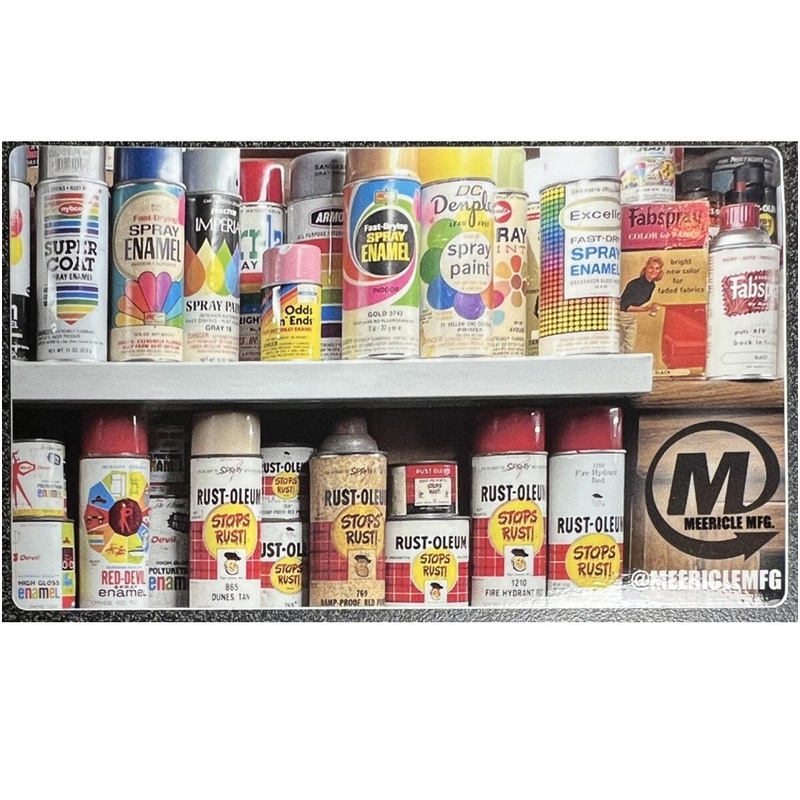 Meericle MFG “Vintage Spraypaint Collection” Sticker