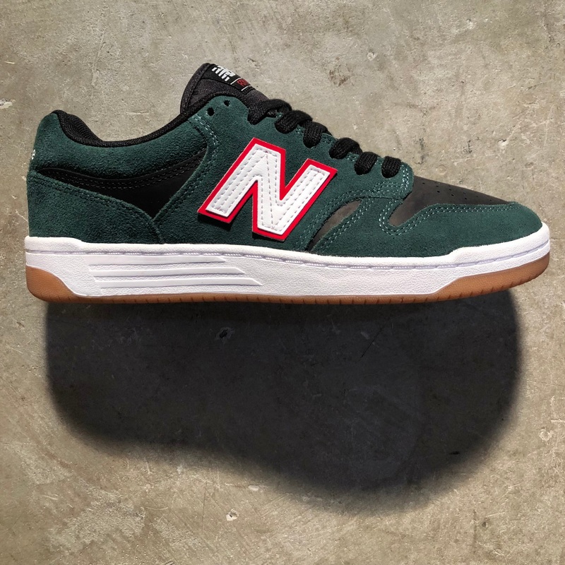 New Balance Numeric – Jamie Foy NM480 Shoe – Forest Green/Black 8