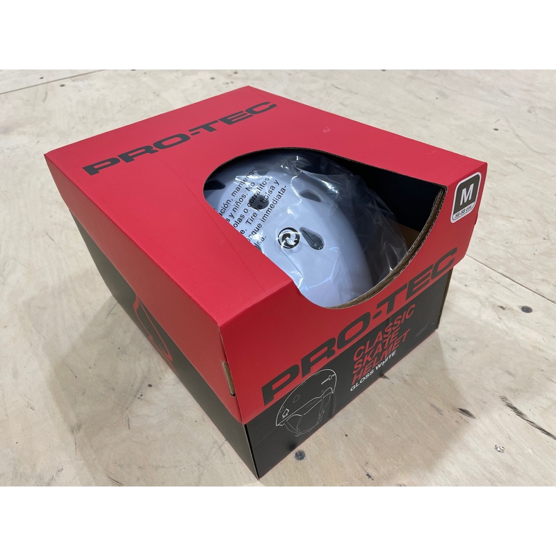 Pro-Tec Classic Gloss White M