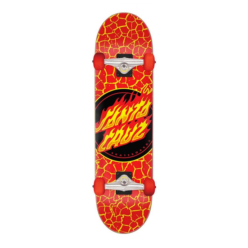 Santa Cruz Flame Dot Large Deck 8.25″