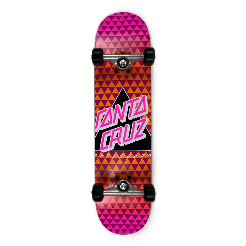 Santa Cruz Not a Dot Complete Skateboard 7.5 – Pink