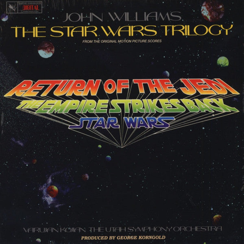Soundtrack – John Williams (4), Varujan Kojian, The Utah Symphony Orchestra – The Star Wars Trilogy OST Vinyl LP Record