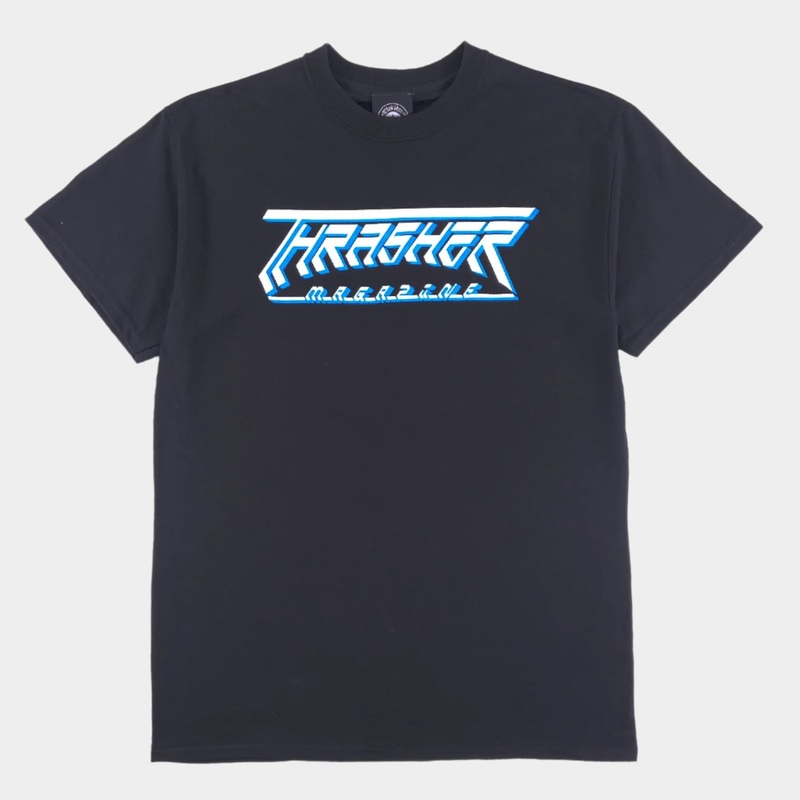 Thrasher – Future Logo – T Shirt – Black S
