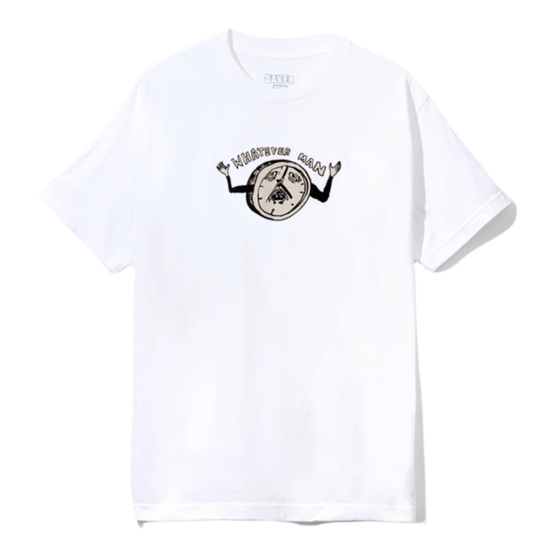 BAKER WHATEVER MAN T SHIRT WHITE S