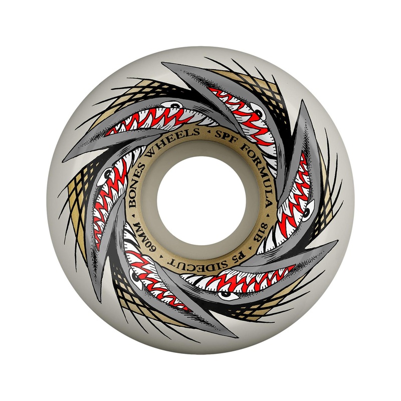 Bones SPF Sharknado 60mm P5 Sidecut 81B Wheels