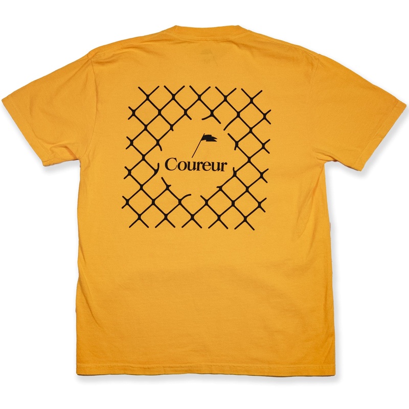 Coureur Goods Linked Tee Safety Orange S