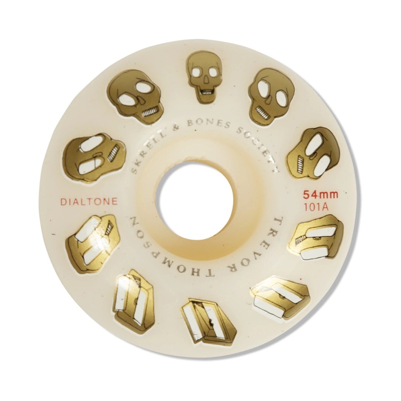 DIAL TONE WHEEL CO. THOMPSON SKRELL AND BONES WHEELS 54MM 54mm
