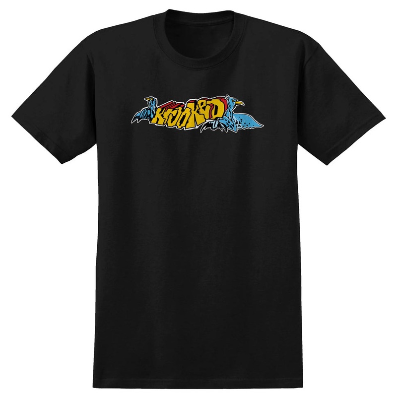 Krooked Raptors T Shirt Black Small