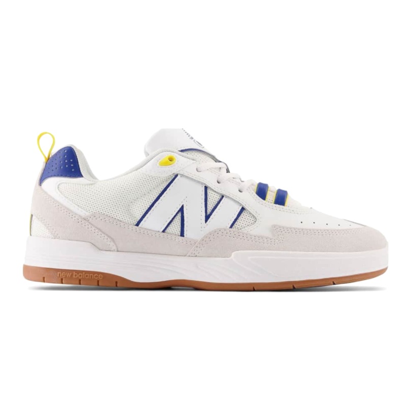 New Balance NM808WBY White/Navy/Yellow 8 White / Navy / Yellow