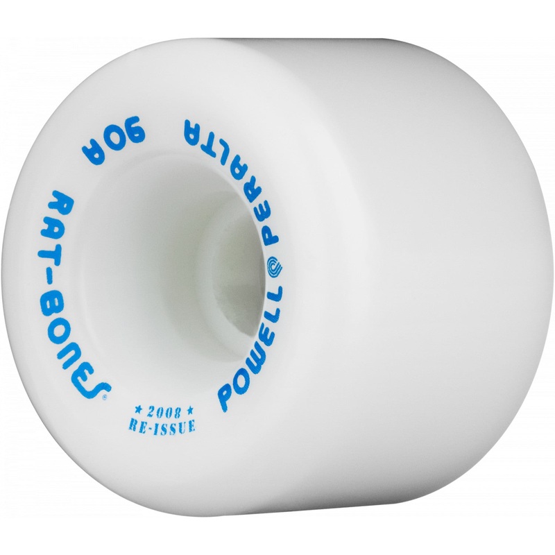 Powell Peralta Rat Bones 60mm 90a White Skateboard Wheels