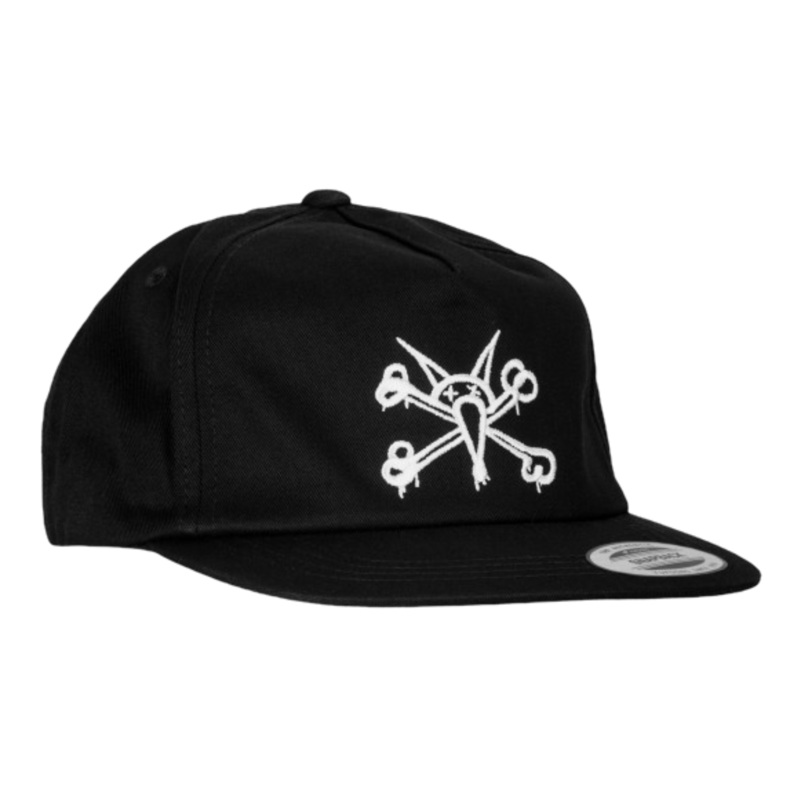 Powell Peralta Vato Rat Snap Back Cap Black OS