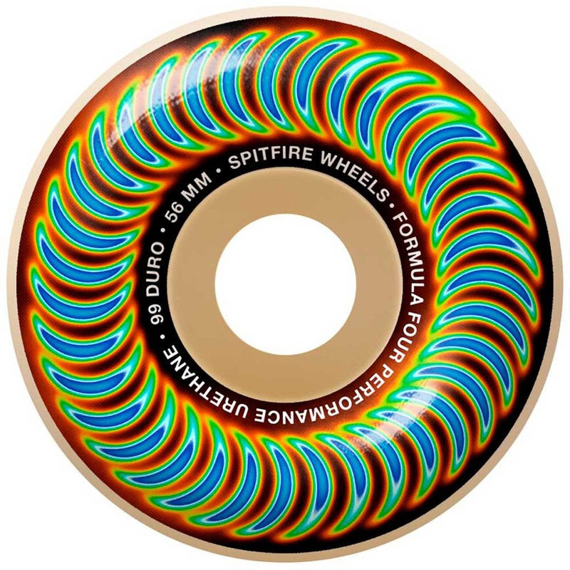 Radioactive Classic F4 56mm99A Spitfire Wheels Skateboard