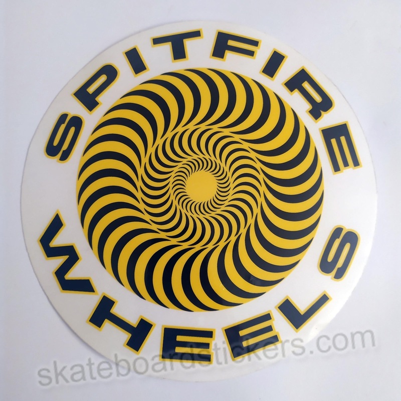 Spitfire “Classic Swirl” Large Skate Sticker – 19cm across approx