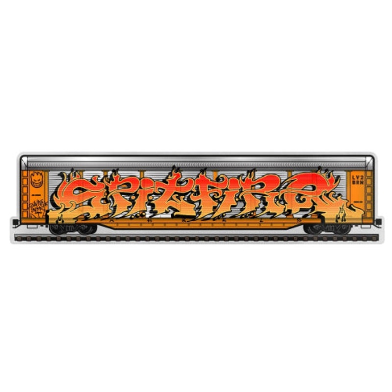 Spitfire Savie Train Sticker 7″