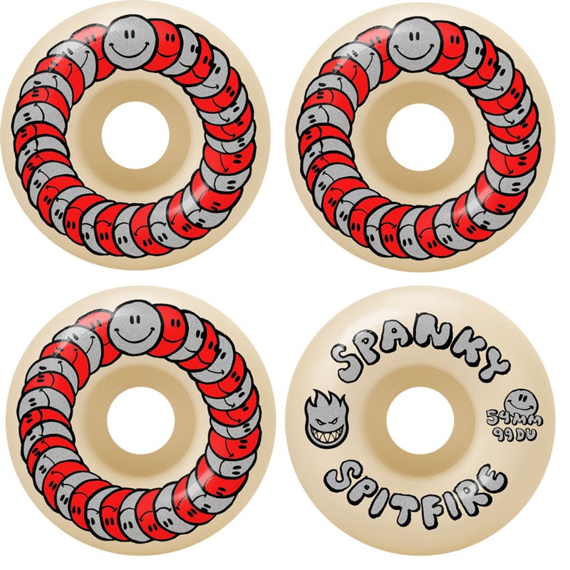 Spitfire Wheels “Kevin Long- Happy Pro” 54MM Wheels