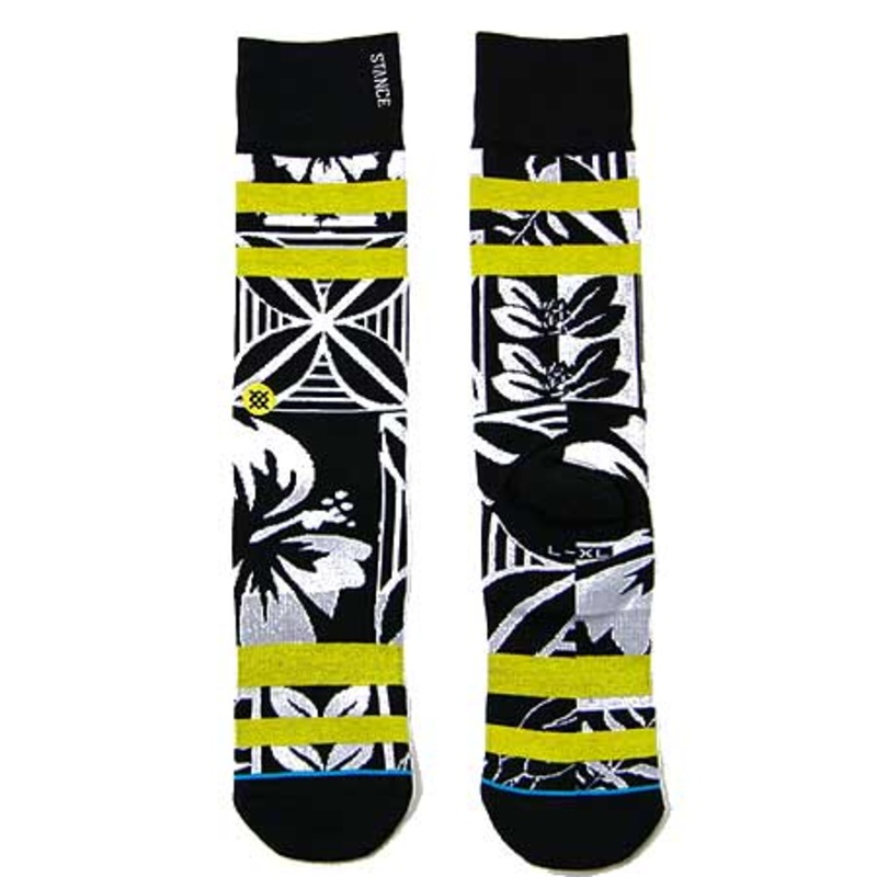 Stance Stitch Crew Socks Black Large/ Extra Large