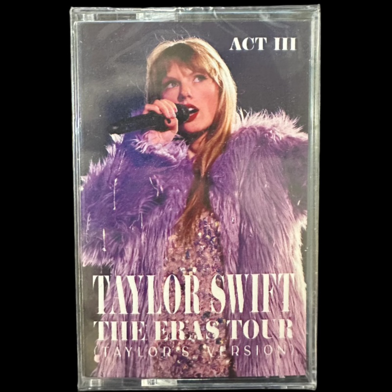 Taylor Swift – ERAS TOUR ACT III Cassette *Unofficial Release*