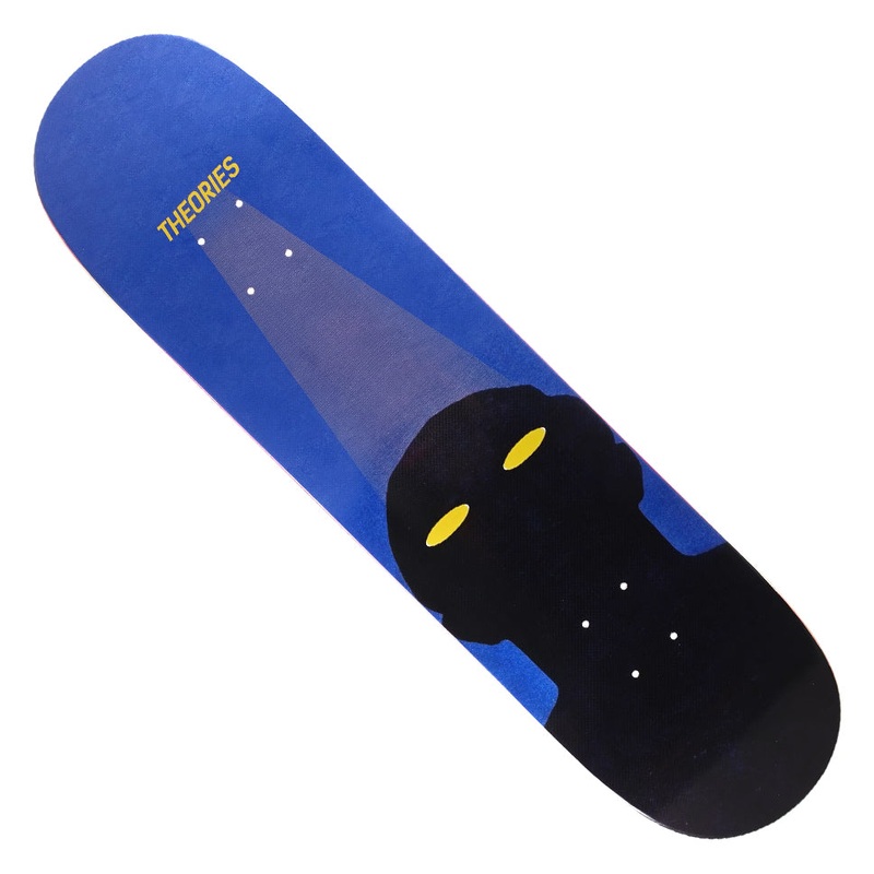 Theories Arrival Deck Blue 8.125 x 32 WB:14.25