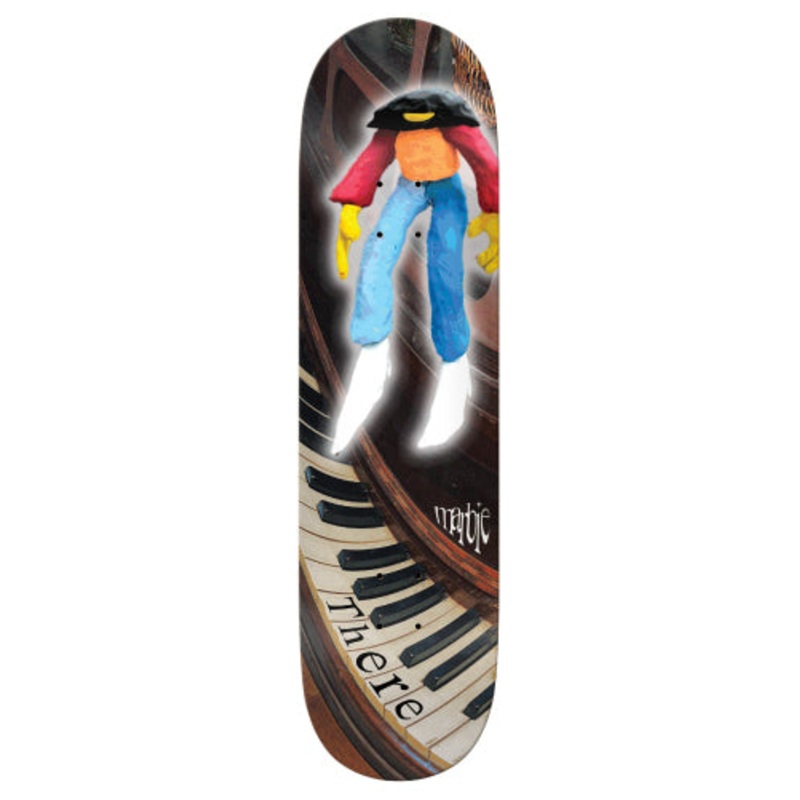 There Marbie Piano Skateboard Deck 8.5″ 8.5″