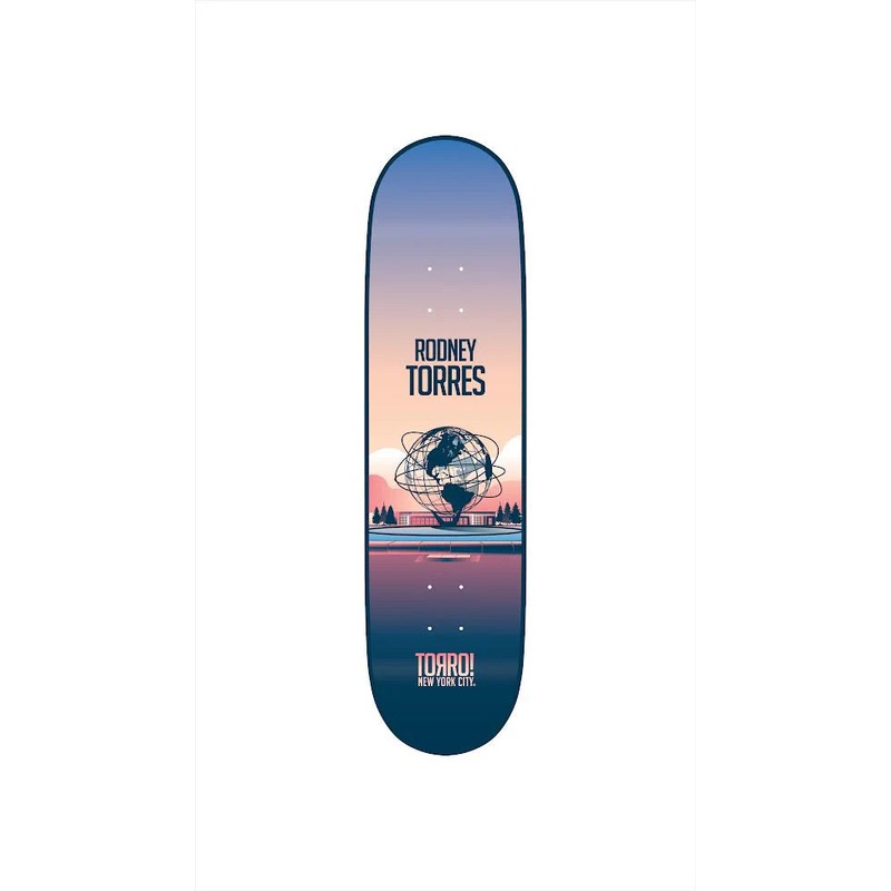 TORRO! NYC Landmark Collection – Rodney Torres – FMP Pro Model Skateboard Deck 7.75″