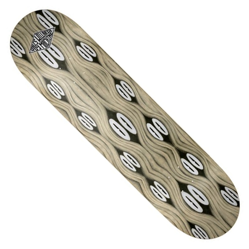 Toy Machine Myles Willard Ladouceur Deck Beige 8.5 x 31.75 WB:14.25