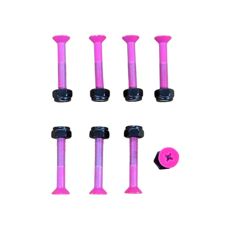 1-1/2″  Skateboard Hardware Bolts – PINK
