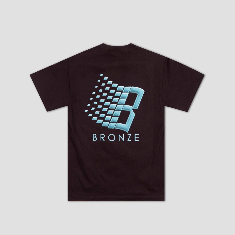 Bronze Balloon Logo T-Shirt Black Small