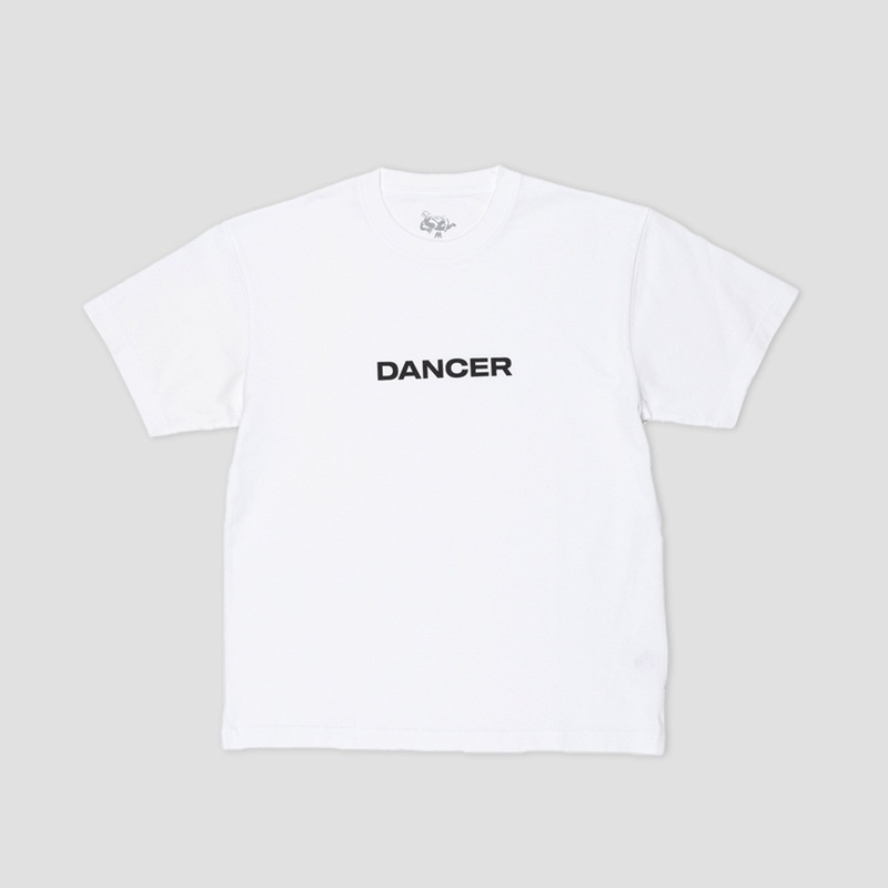 Dancer Simple T-Shirt White Small