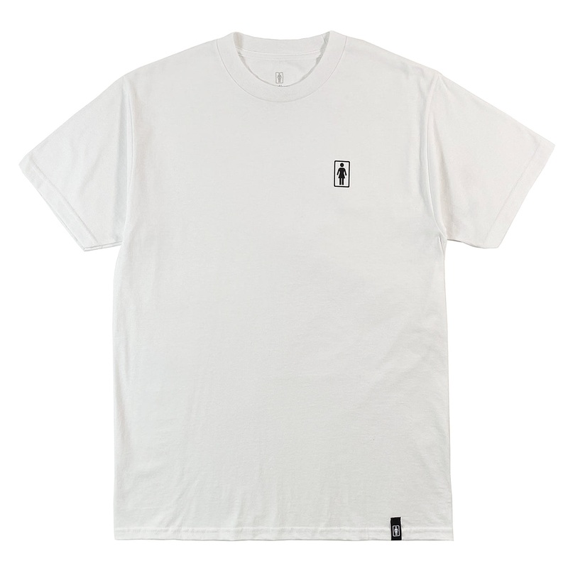 Girl Skateboards Mono OG T-Shirt – White S