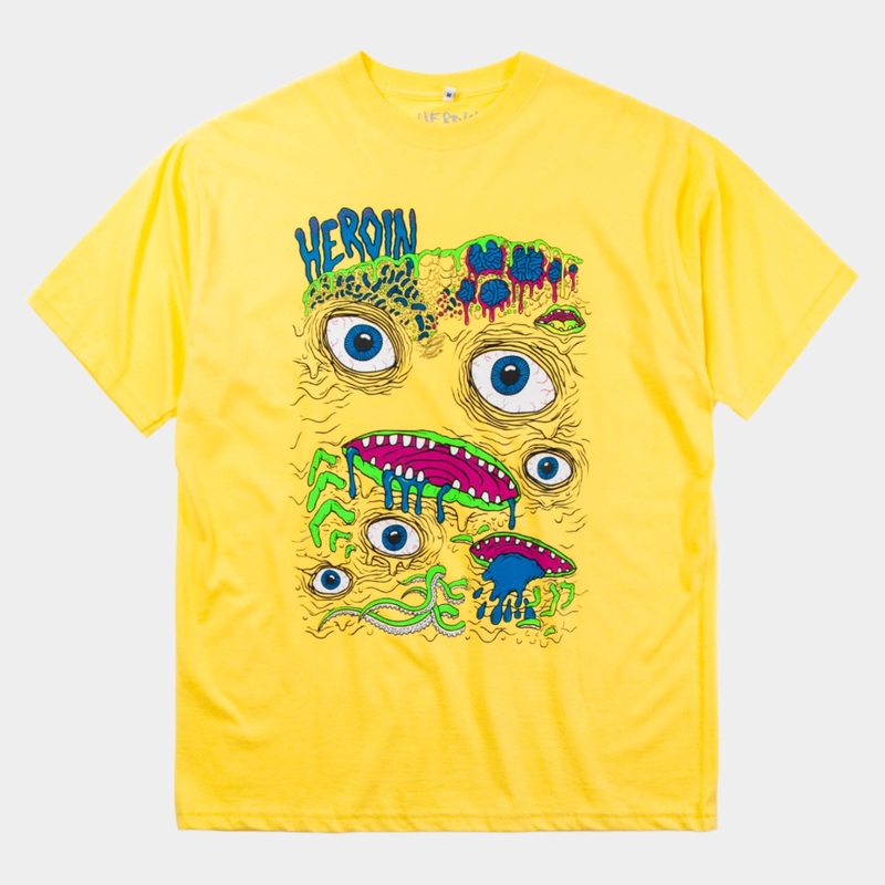 Heroin – Mutant T Shirt – Yellow S