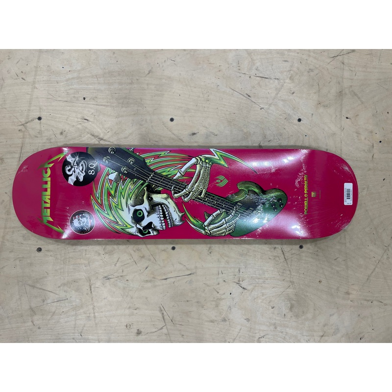 Powell Peralta FLIGHT 8 METALLICA COLLAB HOT PINK