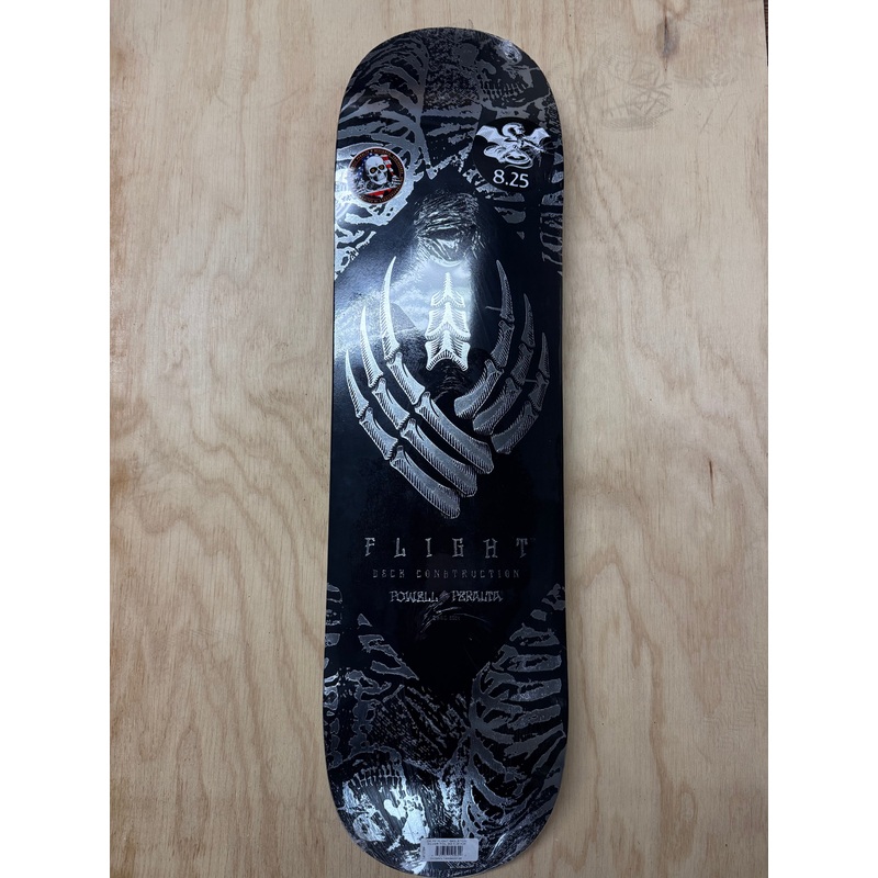 Powell Peralta Skeleton Red Foil FLIGHT Skateboard Deck – 8.25″ K26