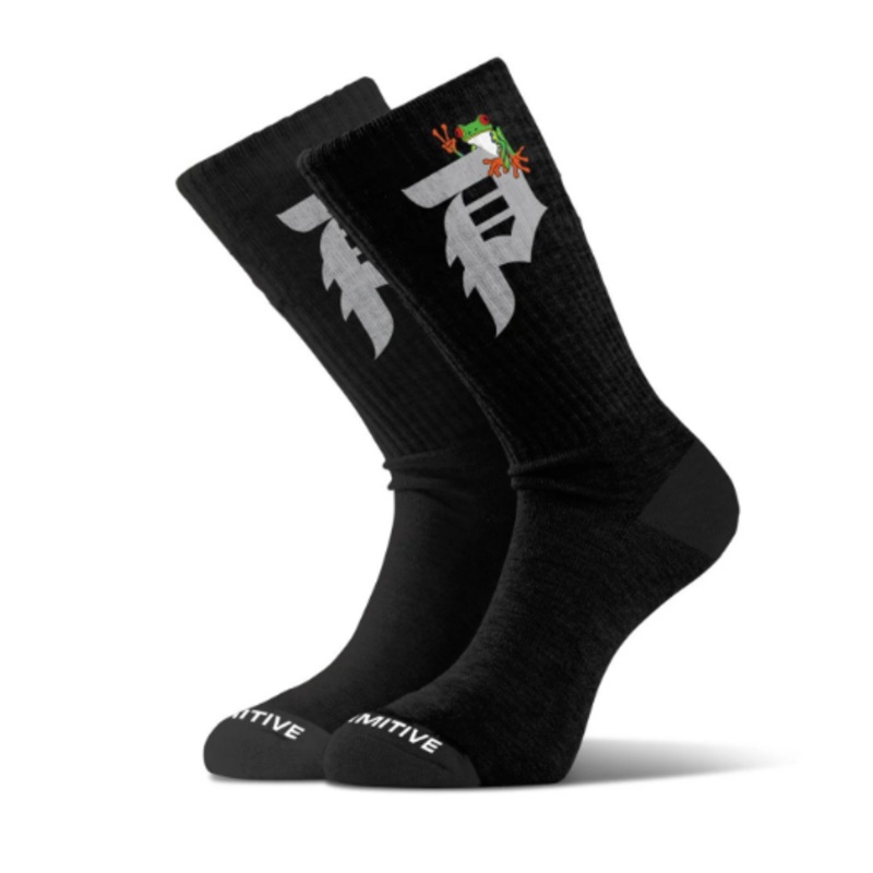 Primitive Dirty P Gamma Sock Black Black