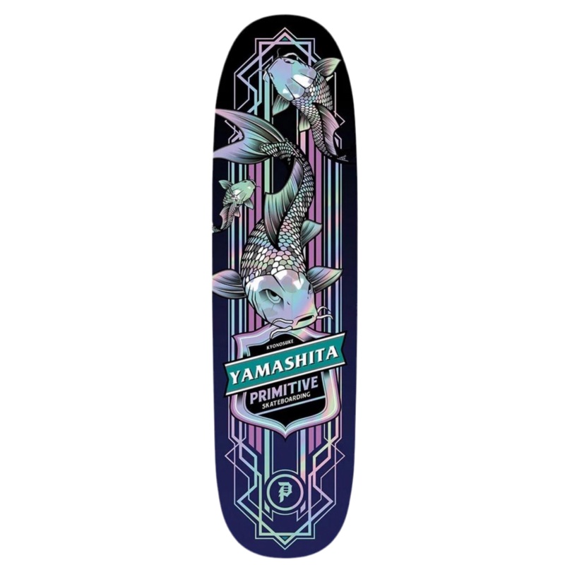 Primitive Yamashita Koi Pro Animal Shaped 8.62″ Skateboard Deck 8.62″ WB 14.125″