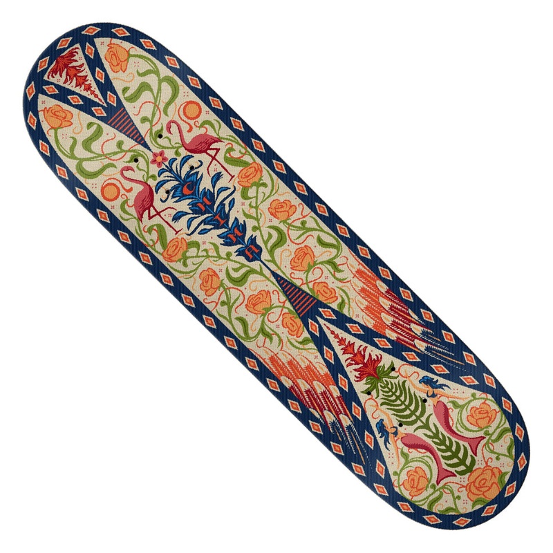 Real Chiima Ferguson Woven True Fit Deck Multicolor 8.5 x 31.35 WB:13.75
