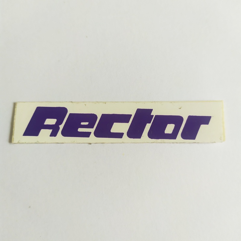 Rector Protection Old School Skateboard Sticker