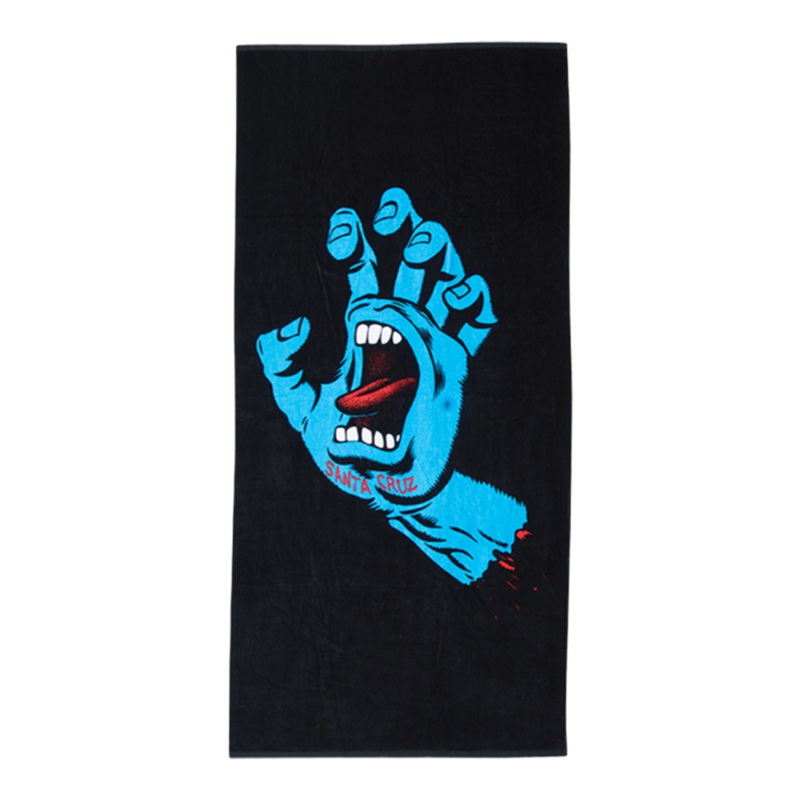 Santa Cruz – Screaming Hand Towel Black/blue OS
