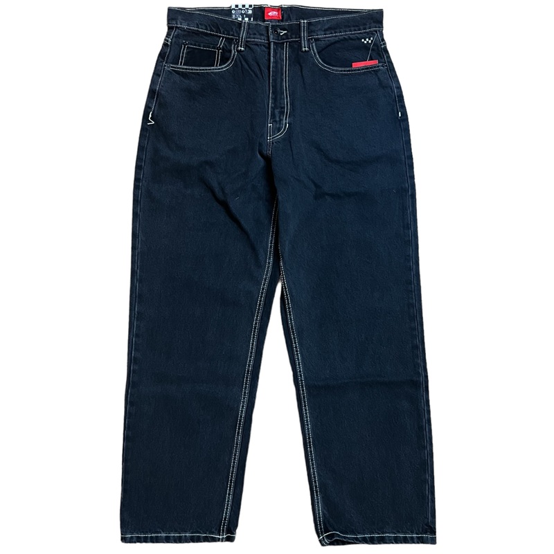Skate Check 5 Vans Pant Pavement Loose Black Denim 32