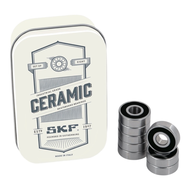 SKF CERAMIC SKATEBOARD BEARINGS OS
