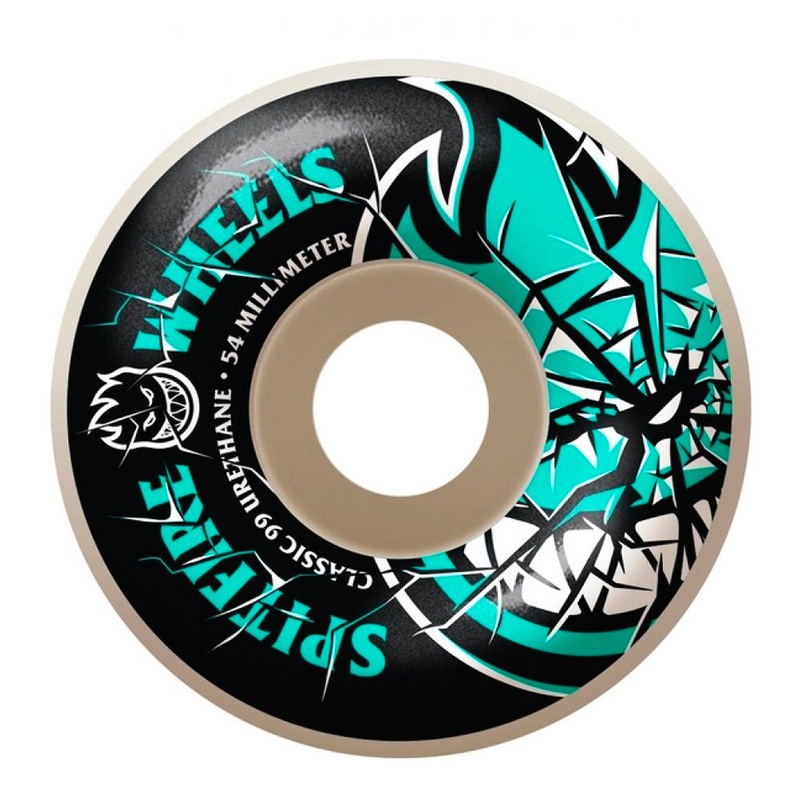 Spitfire – 54mm – 99a Bighead Shattered Wheels – White