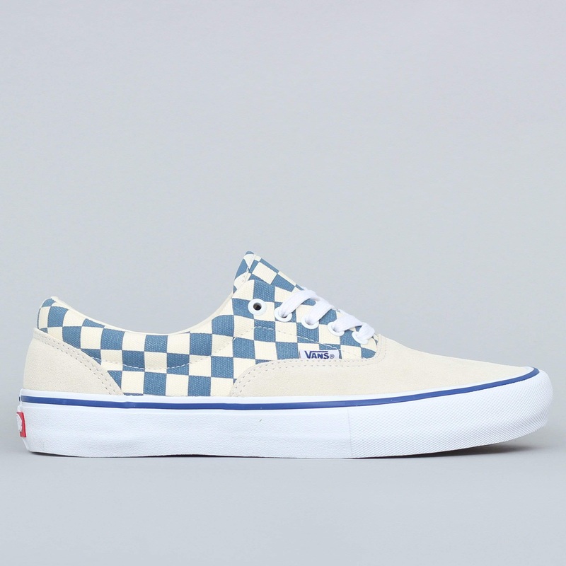 Vans Era Pro Shoes (Checker) Classic White / Blue UK7.5