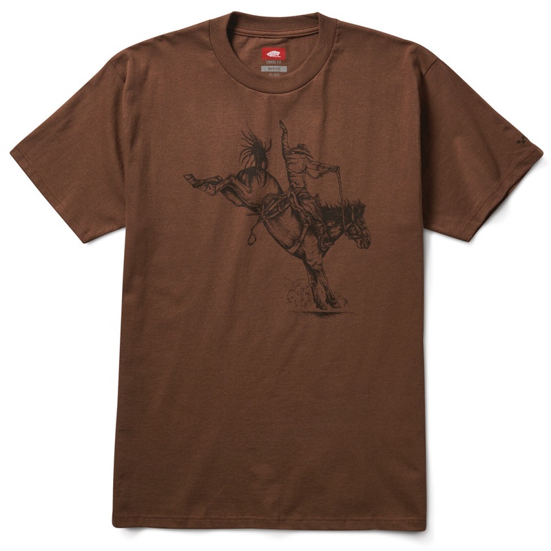 Vans Pedro Delfino Skate T Shirt Walnut Medium