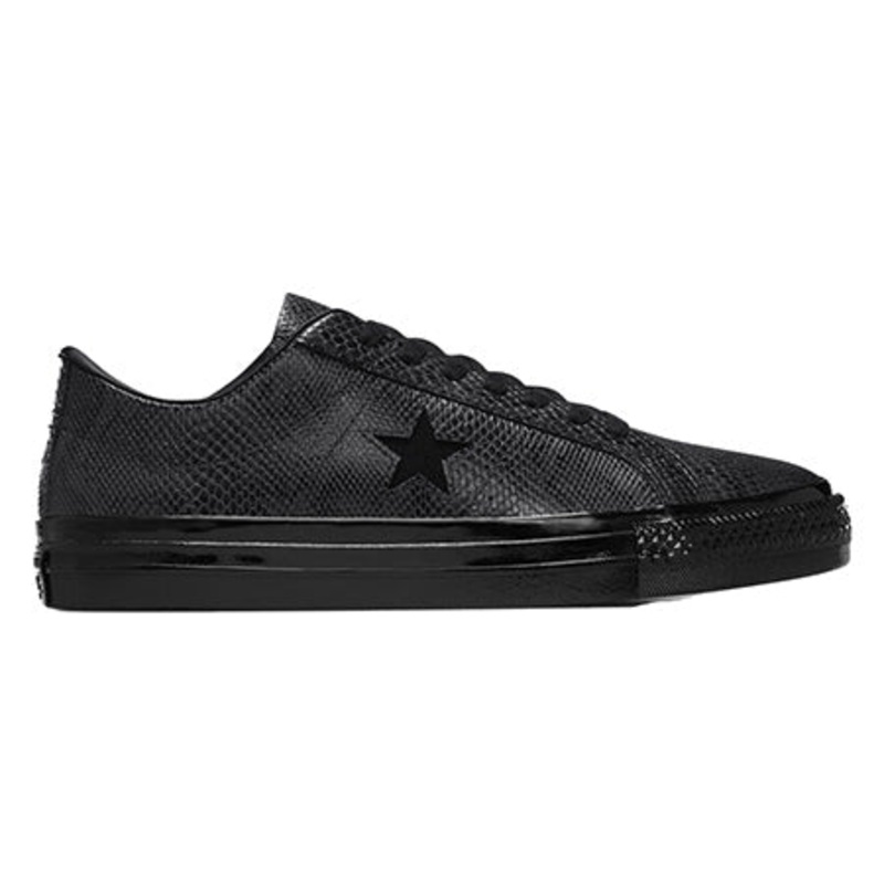 Converse Jamie Platt One Star Pro Shoes Black/ Black/ White 4