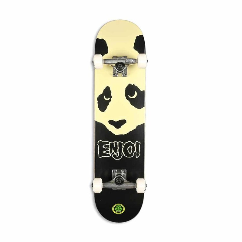 enjoi Misfit Panda Black 7.625″ Skateboard Complete